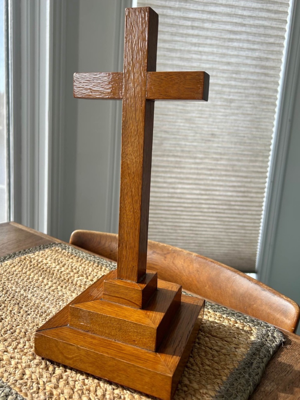 Authentic Wood Church Altar Crucifix